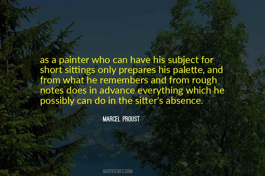Quotes About Sitter #543733