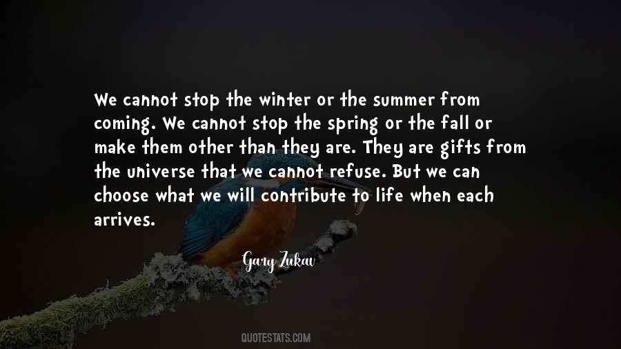 Quotes About Winter And Summer #137488