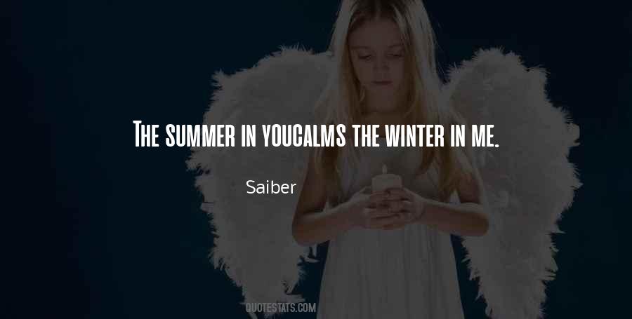 Quotes About Winter And Summer #236062