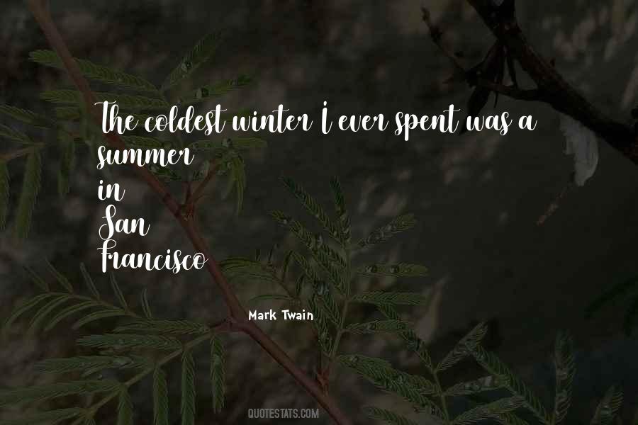 Quotes About Winter And Summer #30724