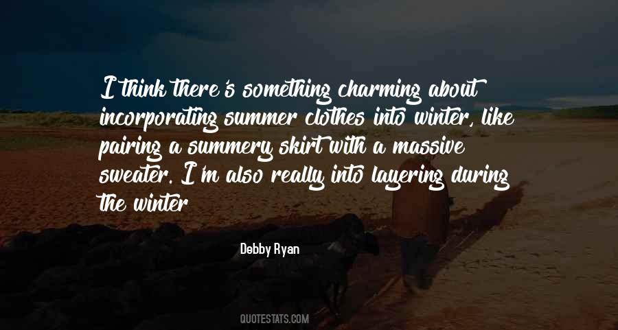 Quotes About Winter And Summer #47538