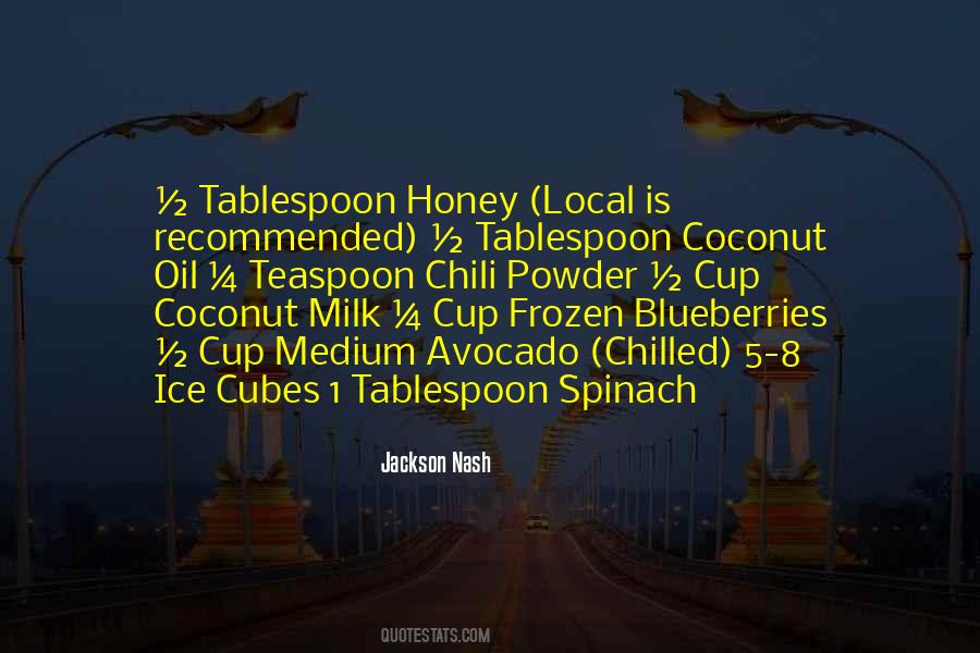 Tablespoon Quotes #1658846