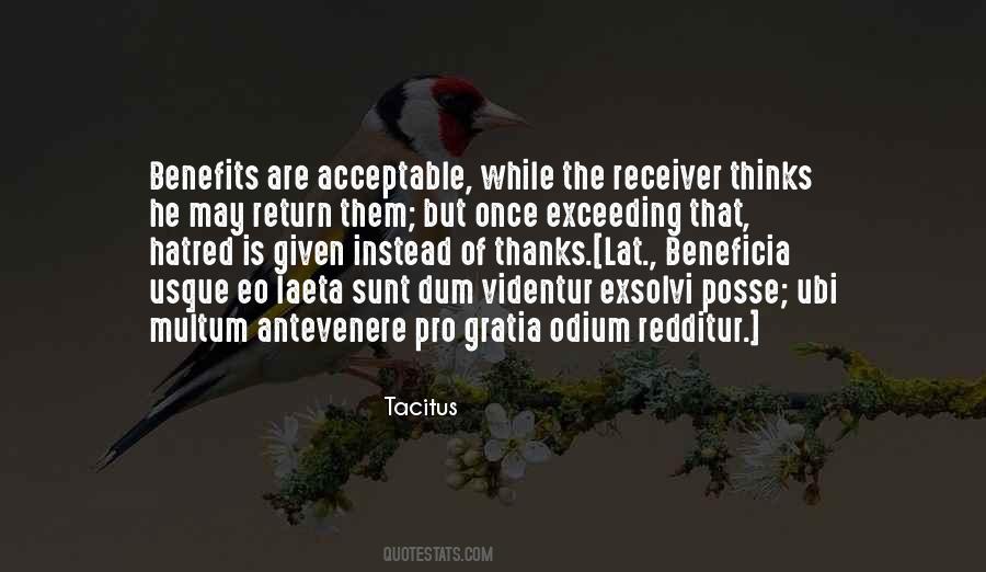 Tacitus's Quotes #140423