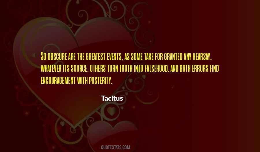 Tacitus's Quotes #782298