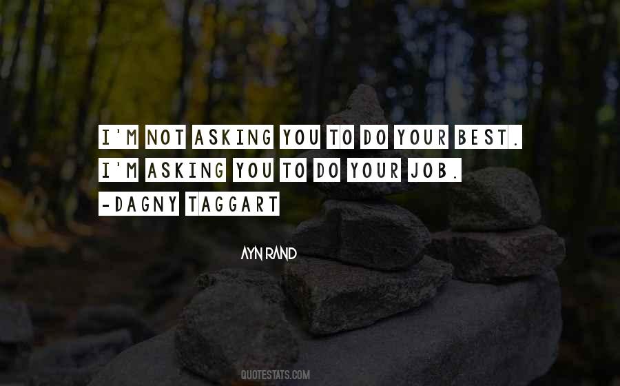 Taggart's Quotes #1281731