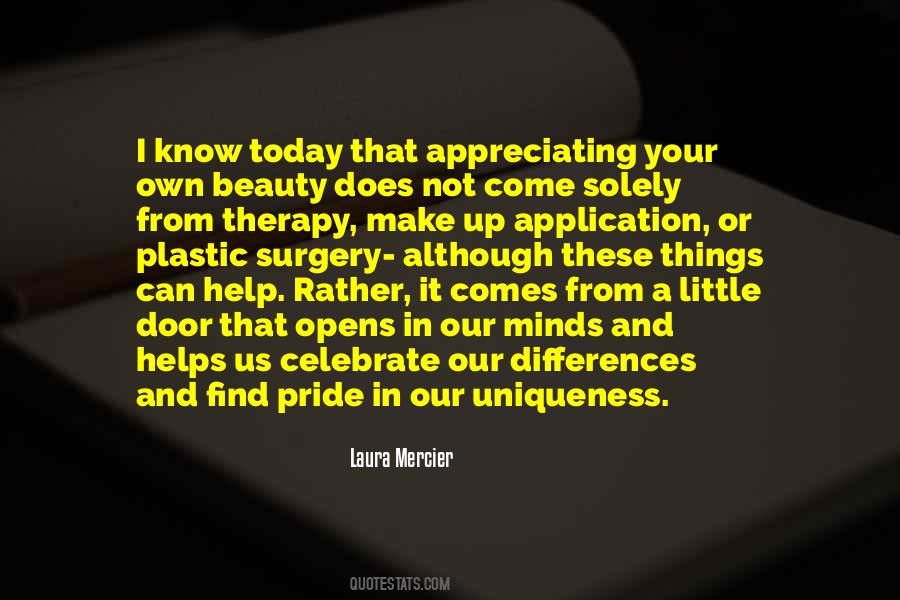 Quotes About Appreciating Your Own Beauty #1140327