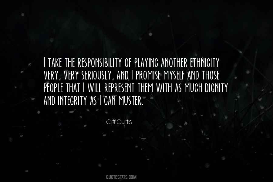 Quotes About Dignity And Integrity #1035318