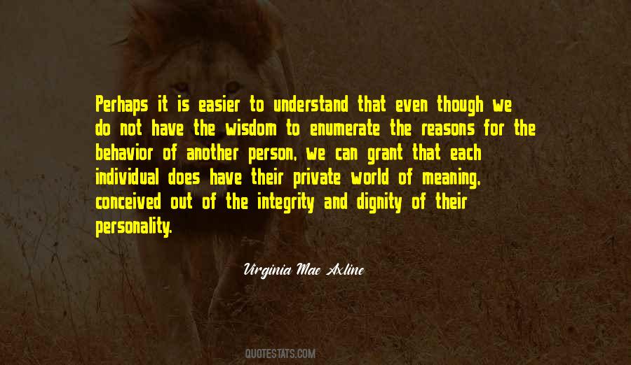 Quotes About Dignity And Integrity #1432033
