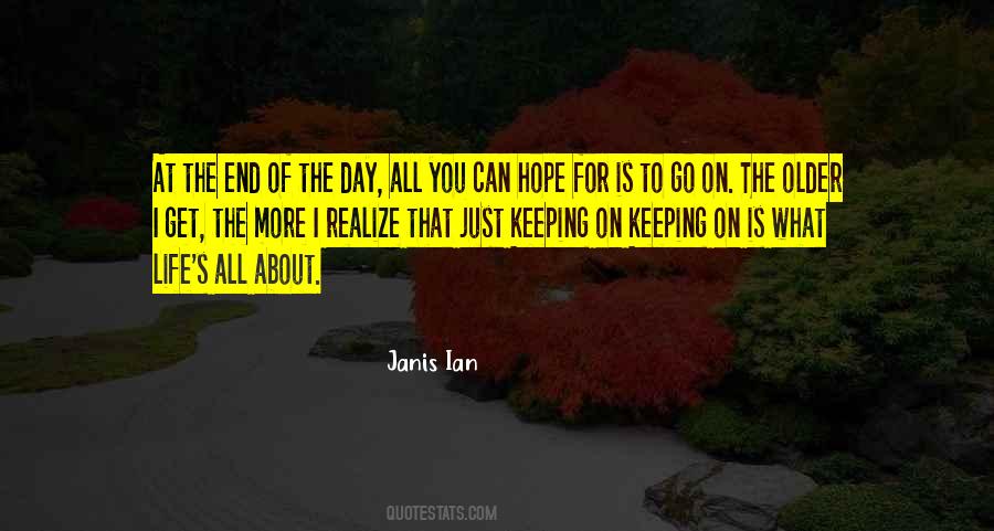 Quotes About Keeping Hope #1616583