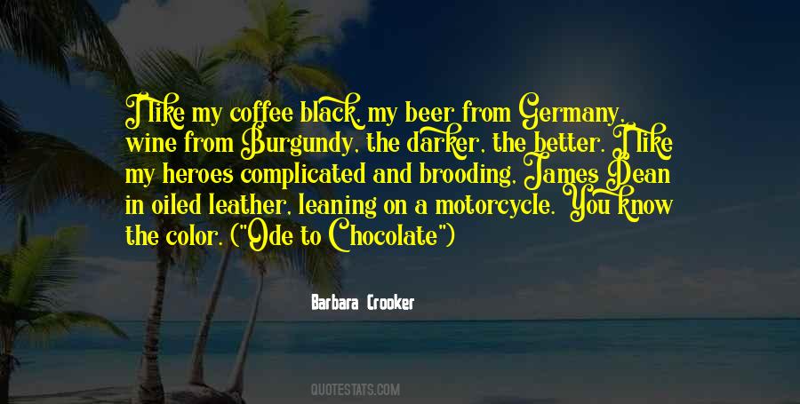 Quotes About Chocolate And Coffee #1621002