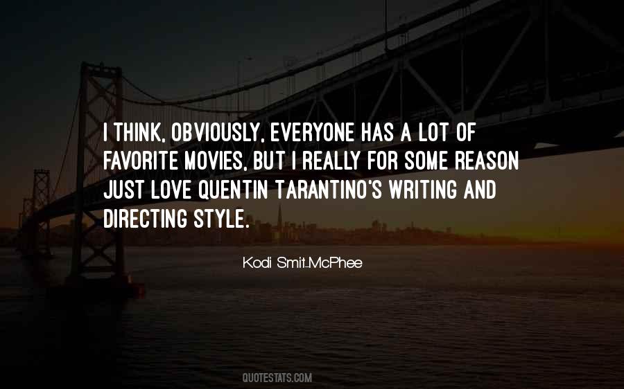 Tarantino's Quotes #1085507