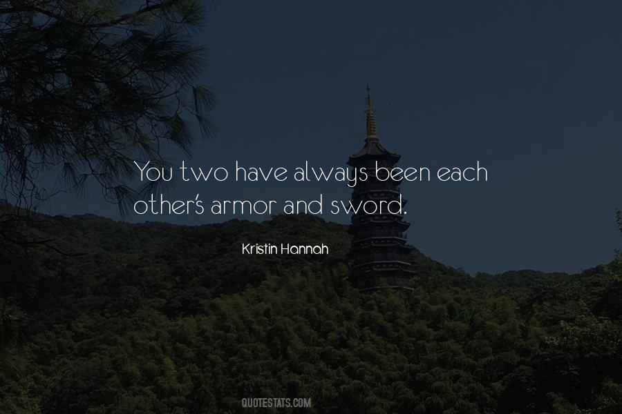 Quotes About Armor #1221335