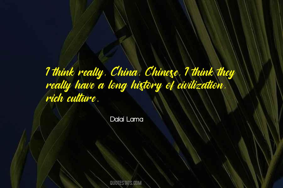 Quotes About Chinese History #1185452