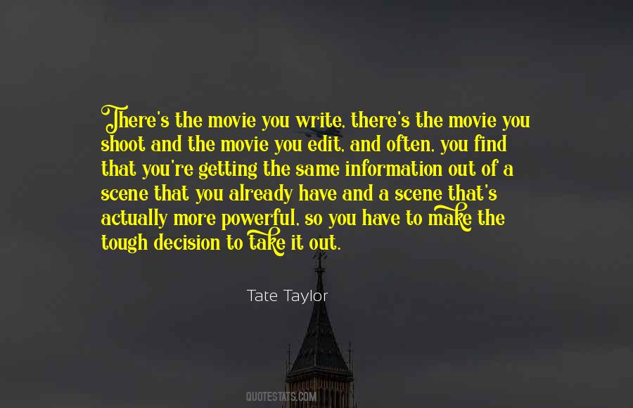 Tate's Quotes #407159