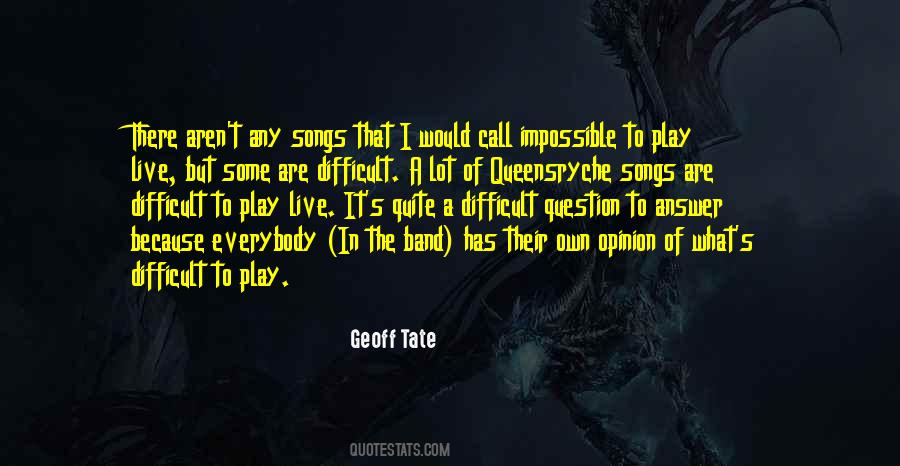 Tate's Quotes #784329