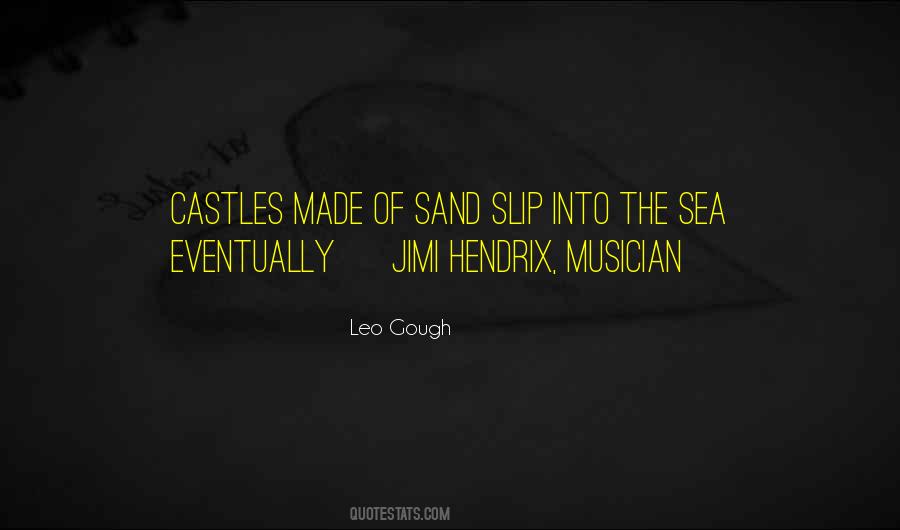 Quotes About Castles In The Sand #1809088