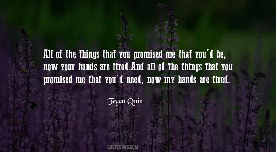 Tegan's Quotes #220399