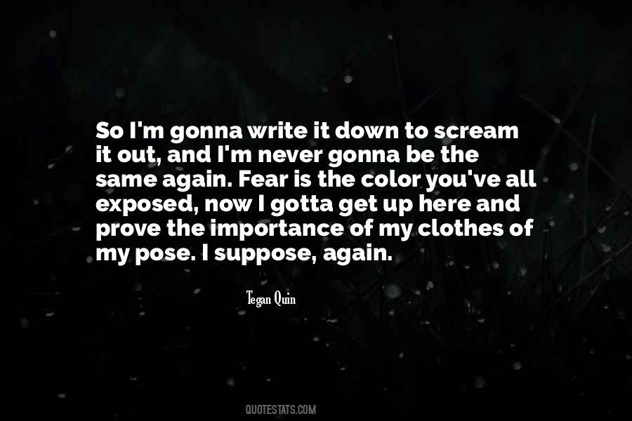 Tegan's Quotes #5913