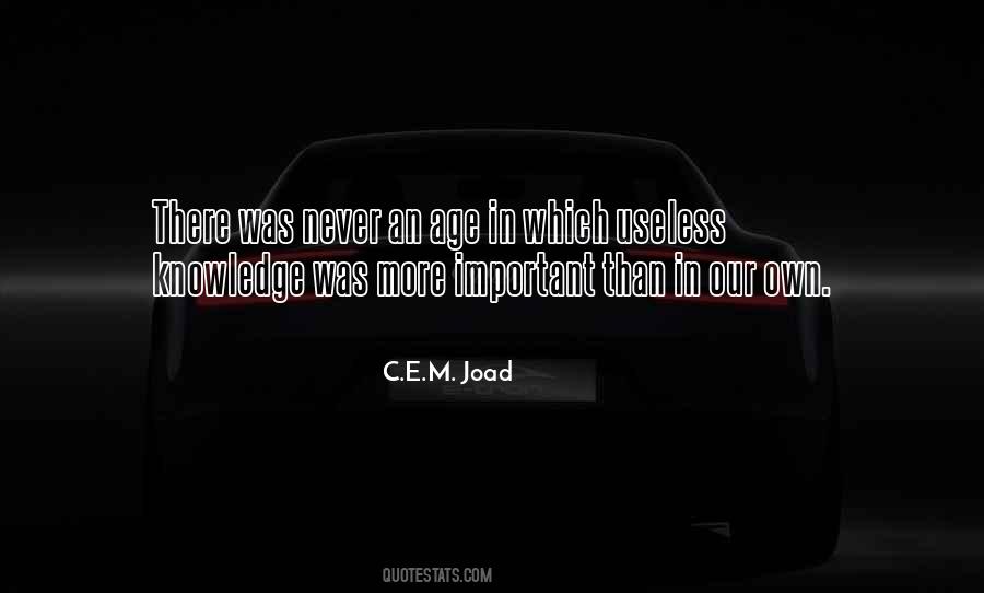 Quotes About Useless #1639513