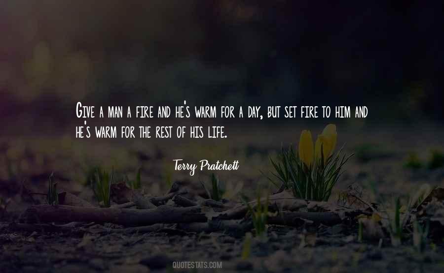 Quotes About Fire And Life #139568