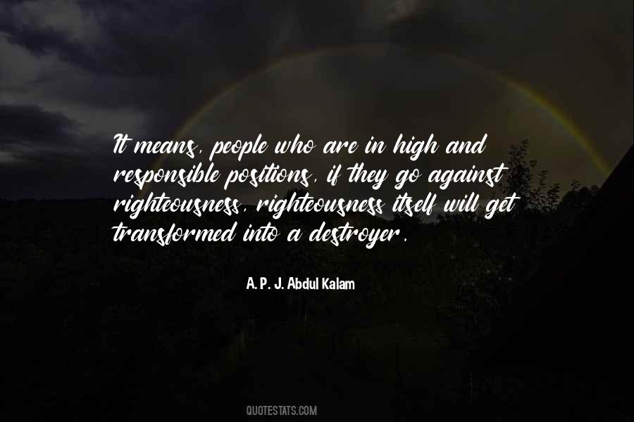 Quotes About Righteousness #1275080