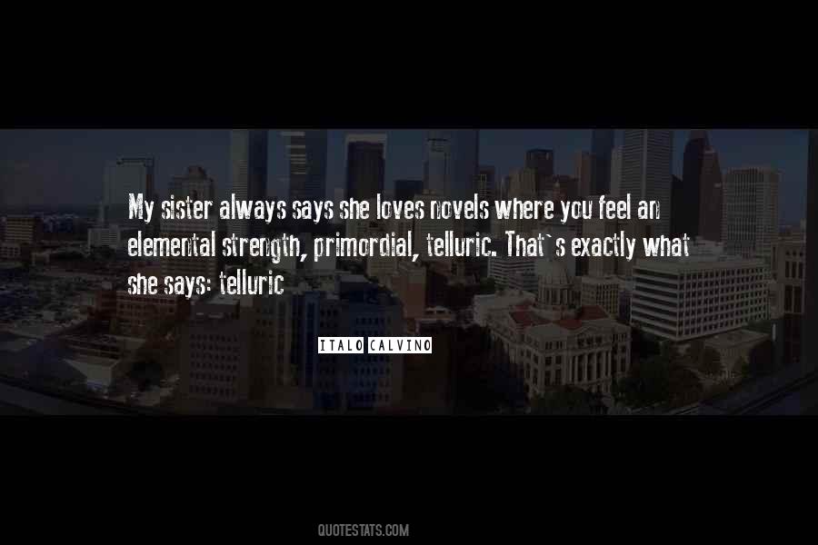 Telluric Quotes #600459