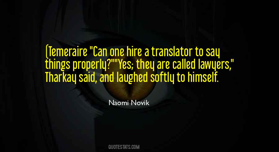 Temeraire's Quotes #538409