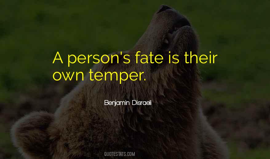 Temper's Quotes #43126