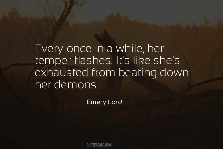 Temper's Quotes #801563
