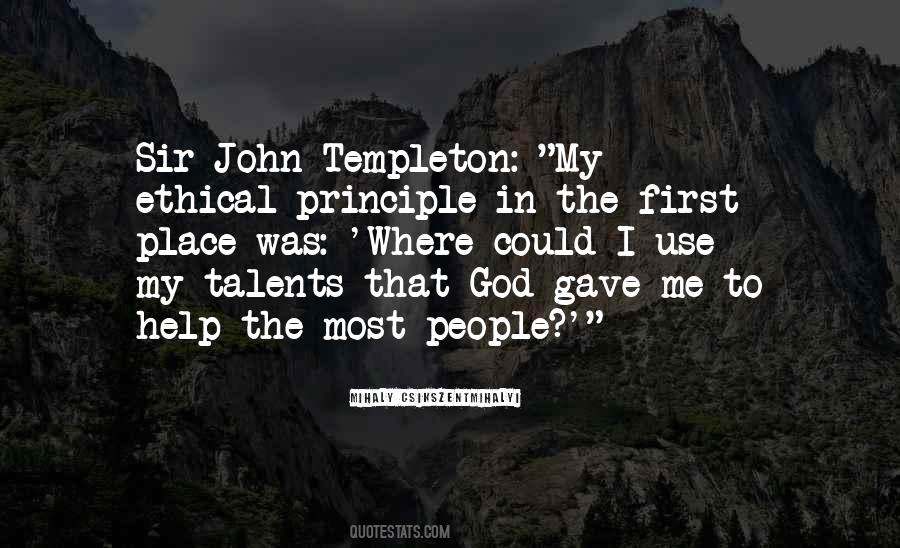Templeton's Quotes #1262134