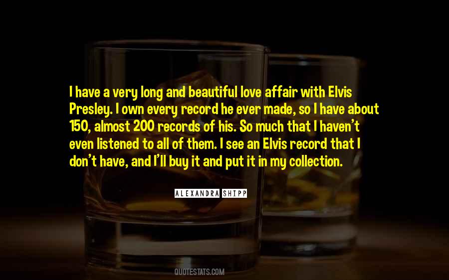 Quotes About Love Elvis #1134357