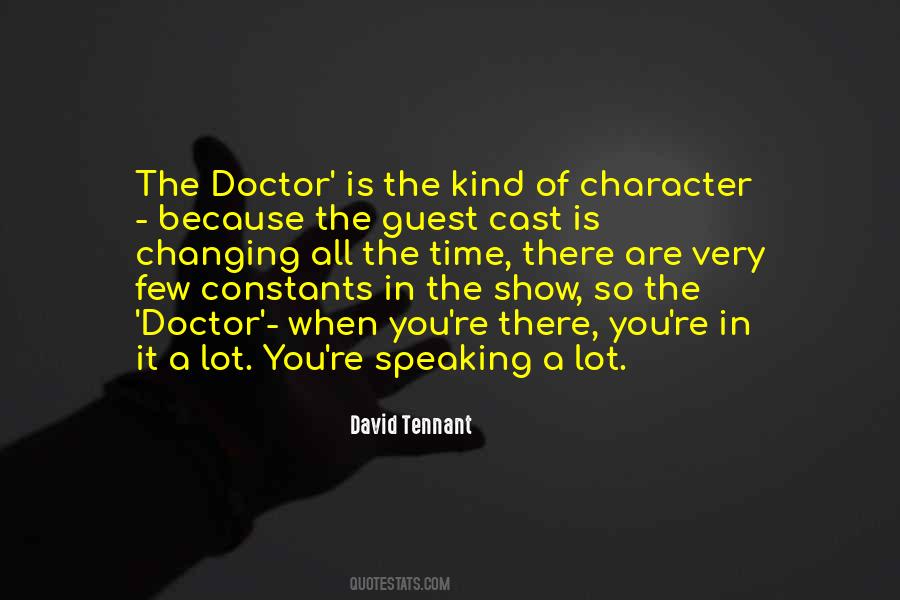 Tennant's Quotes #1259798