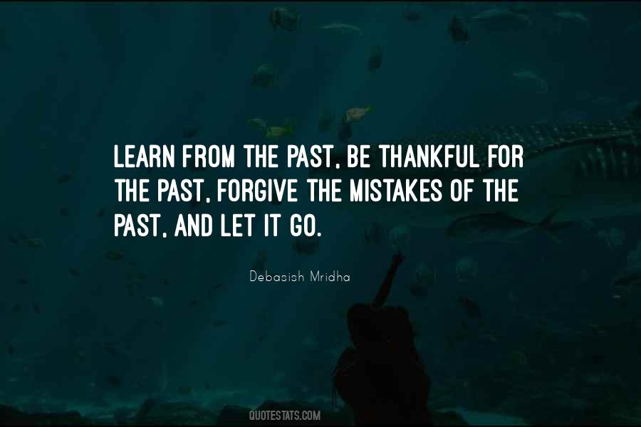 Quotes About The Past Mistakes #144231