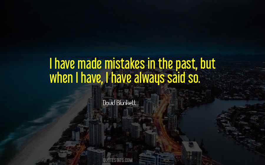 Quotes About The Past Mistakes #608364