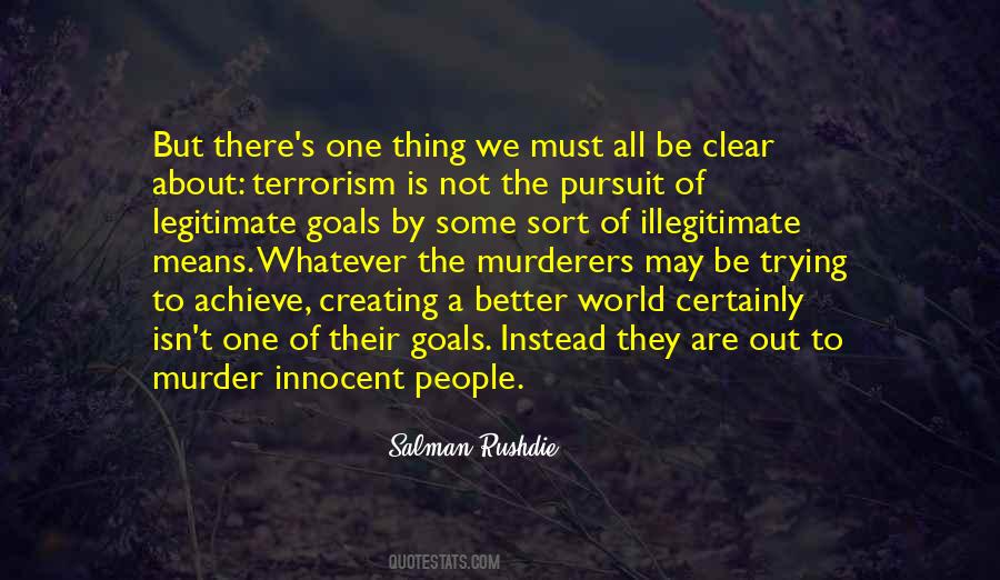 Terrorism's Quotes #143556