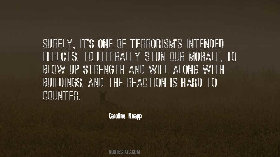 Terrorism's Quotes #1629781