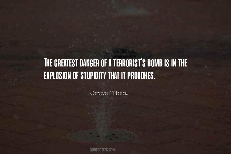 Terrorism's Quotes #320357