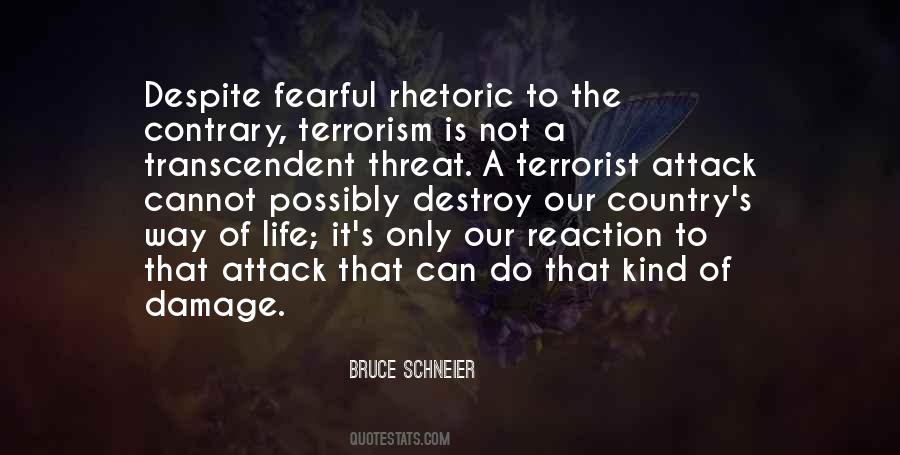Terrorism's Quotes #39487