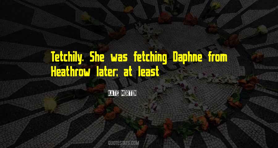 Tetchily Quotes #1622319