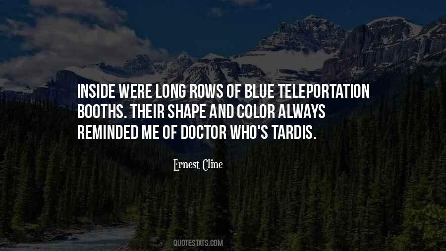 Quotes About The Tardis Doctor Who #867440