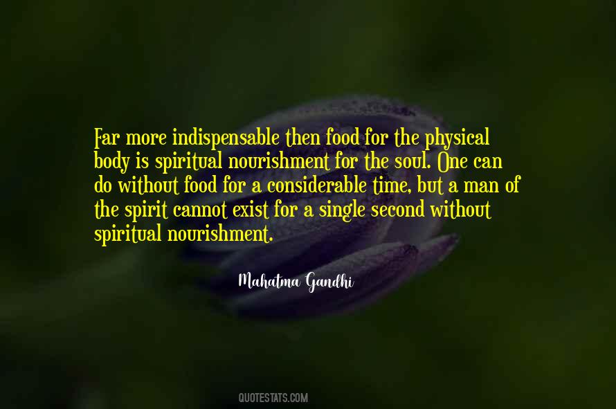 Quotes About Spiritual Nourishment #1178415