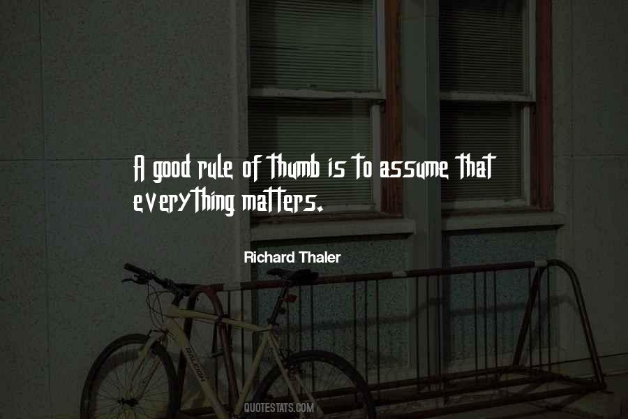 Thaler Quotes #117906