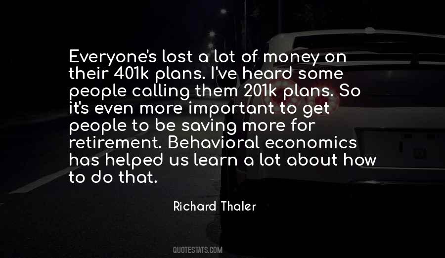 Thaler Quotes #623180