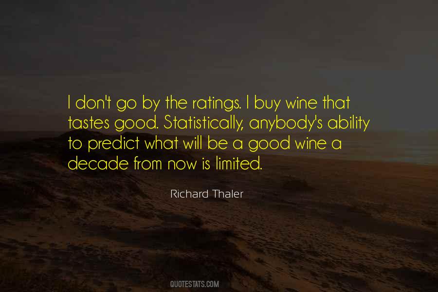 Thaler Quotes #803087