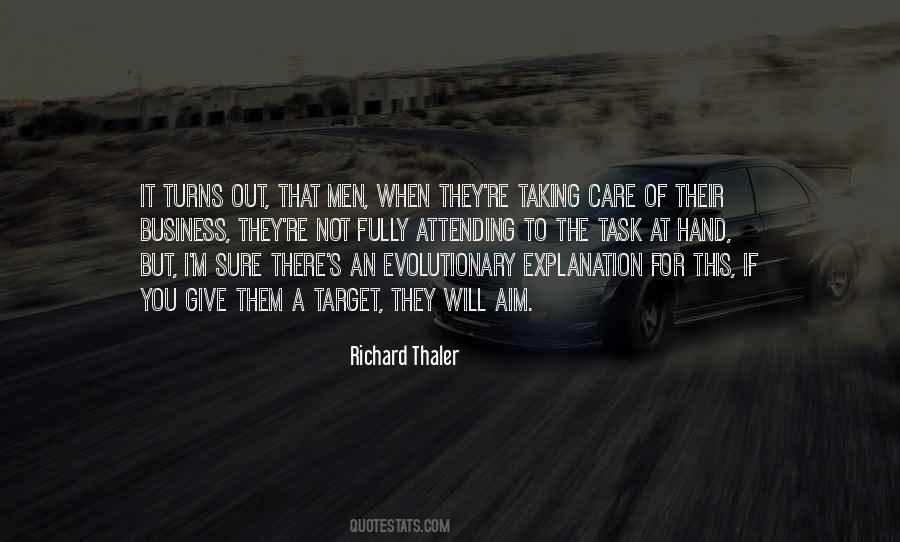 Thaler Quotes #811926