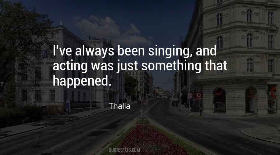 Thalia's Quotes #437196