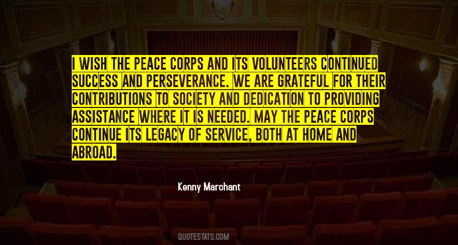 Quotes About Peace Corps #943141