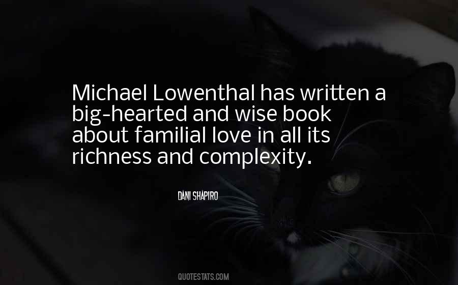 Quotes About Familial Love #530596