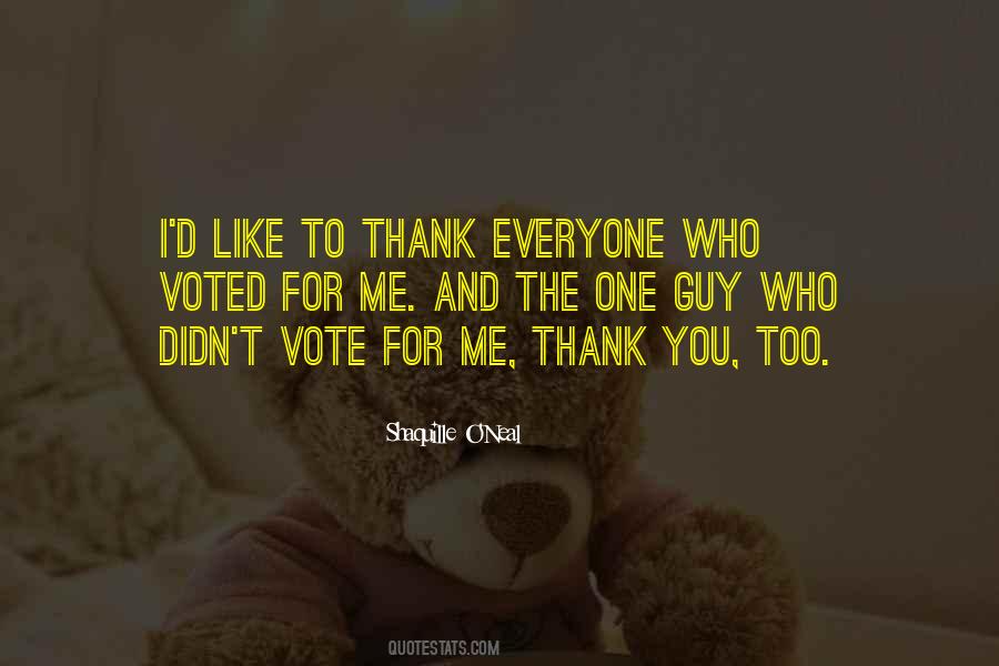 Thank'd Quotes #101008