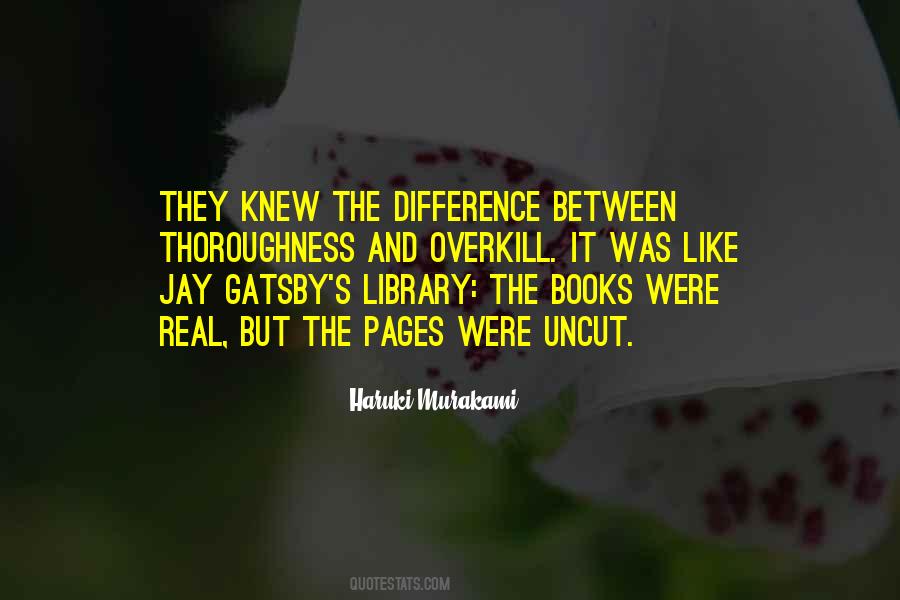 Quotes About Gatsby's Library #1299958